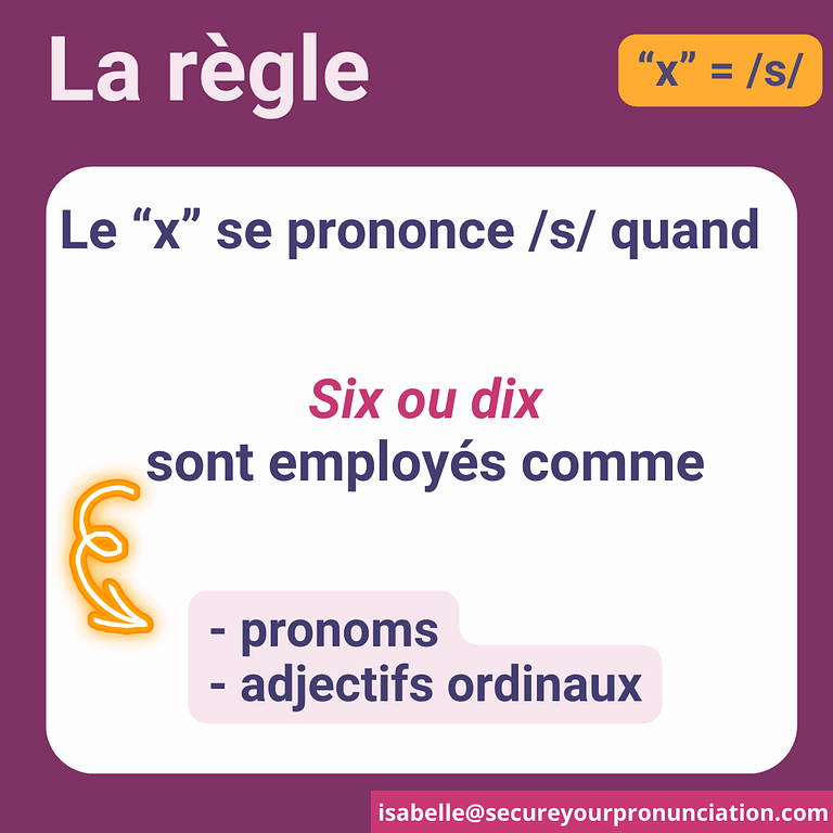 Carrousel - La règle pour bien prononcer en français les chiffres 2, 6 et 10