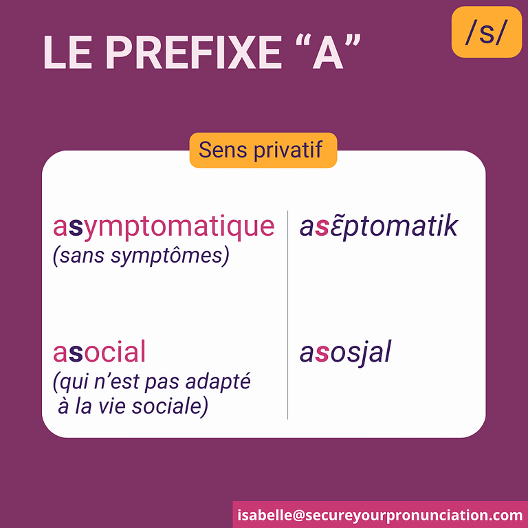 Comment prononcer Asymptomatique