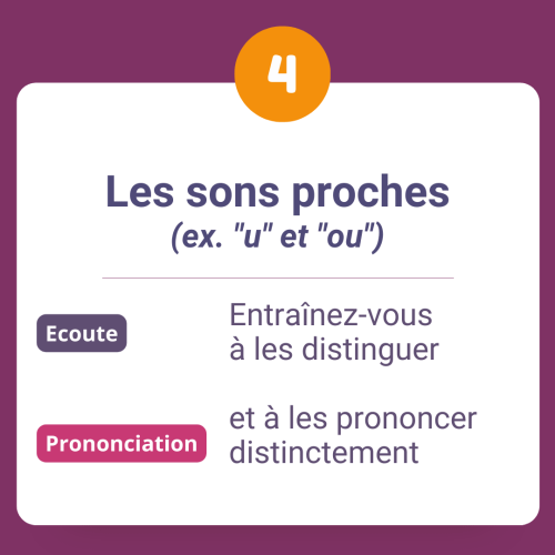 Carrousel-7 clés pour une prononciation claire en français - Les sons proches