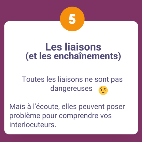 Carrousel-7 clés pour une prononciation claire en français - Les liaisons et enchaînements